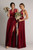 Velvet Multiway Infinity Dress in Deep Claret