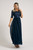 Ashlynn Sequins Chiffon Formal Dress in Navy