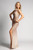 Selena One Shoulder Sequins Formal Prom Dress in Rose Gold