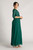 Mariana Sequins Chiffon Formal Dress In Emerald Green