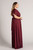 Dark burgundy Infinity Multiway Dress For Formal or Bridesmaids Dress