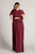 Dark burgundy Infinity Multiway Dress For Formal or Bridesmaids Dress