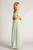 Isabelle Off Shoulder Flowy Bridesmaids Dress in Sage Green