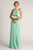 Luxe Satin Ballgown Multiway Infinity Dress in Sage Mint