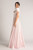 Luxe Satin Ballgown Multiway Infinity Dress in Pastel Pink
