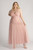 Bailey Tulle Bridesmaid Dress in Blush Pink