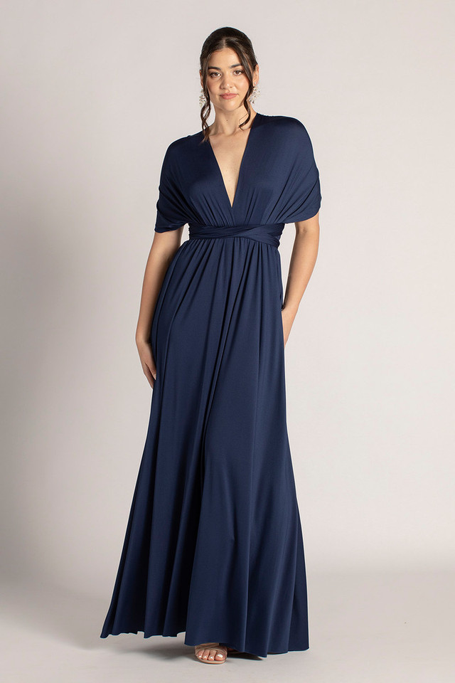 Classic Multiway Infinity Bridesmaid Dress in Navy For Sale Online ...