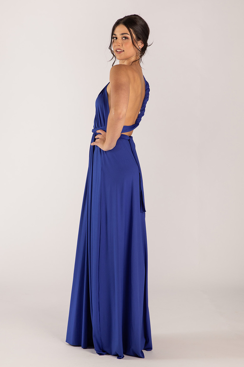 Classic Multiway Infinity Bridesmaid Dress in Royal Blue For Sale ...