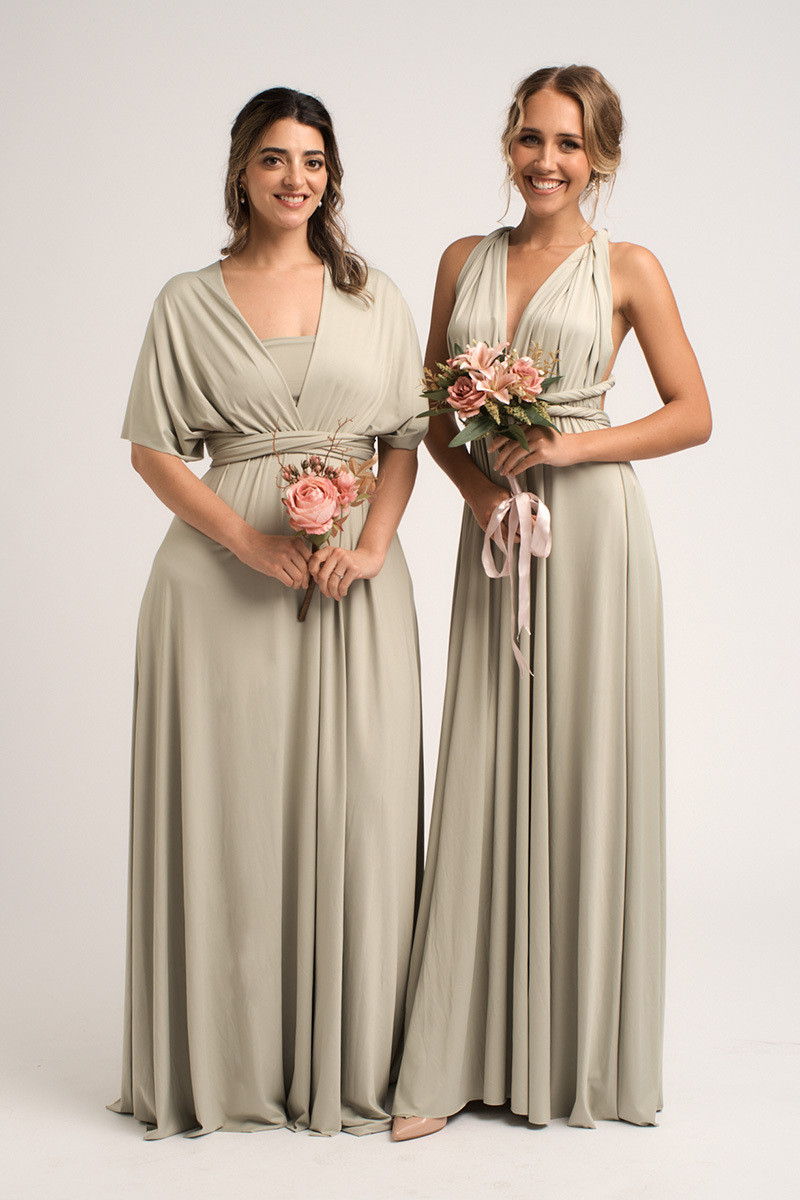 Shop Sage Bridesmaids Dresses Model Chic