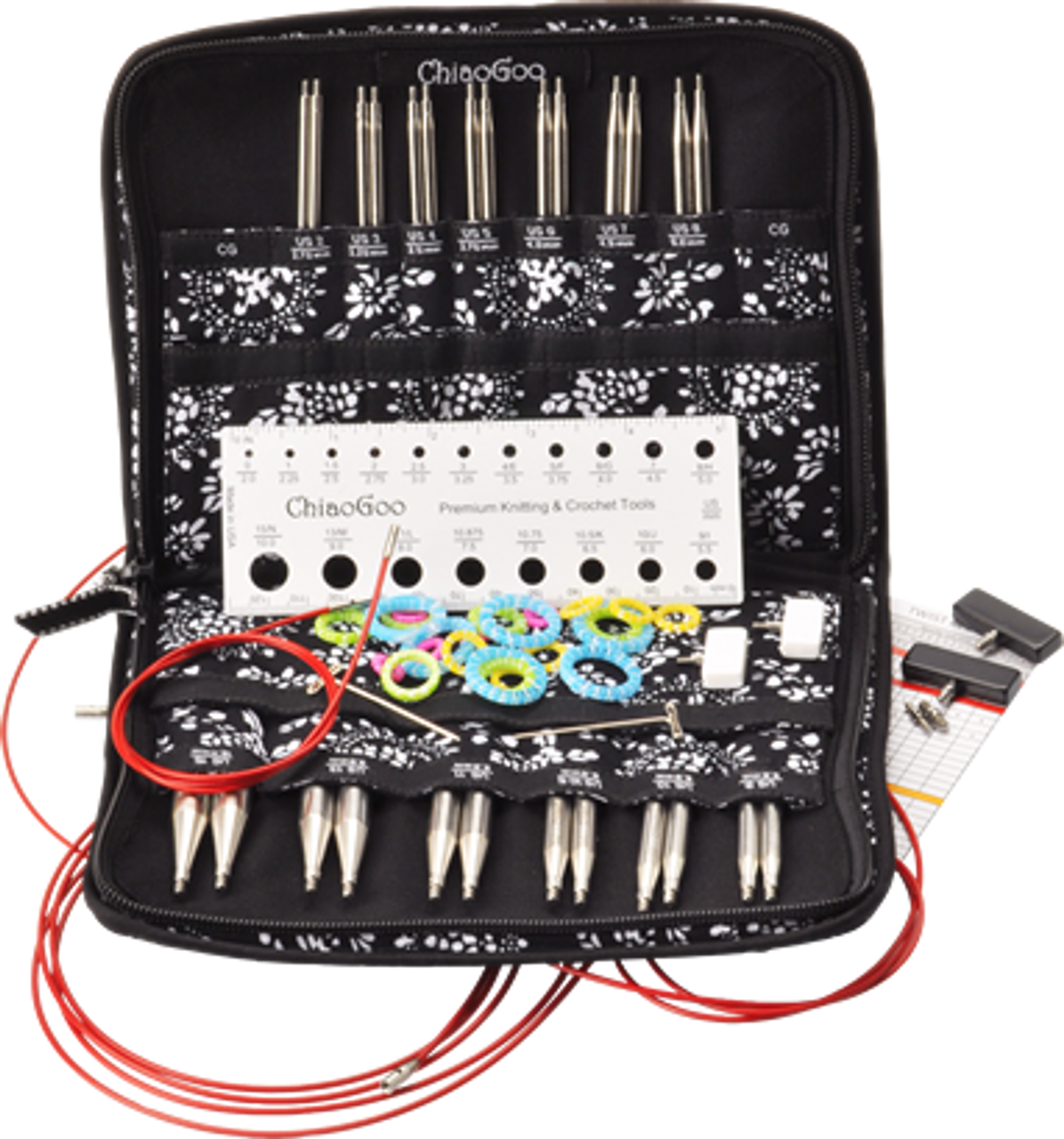 ChiaoGoo Twist Red Lace Interchangeable Knitting Needle Set Review 