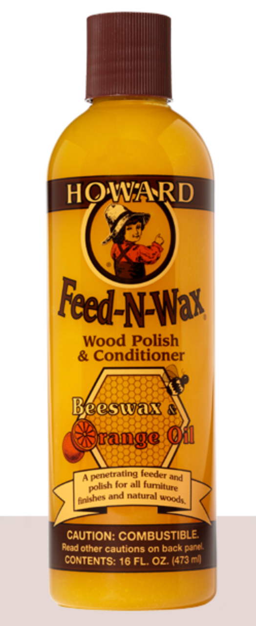 Polish and Protect Wood Surfaces With Howard Feed-N-Wax