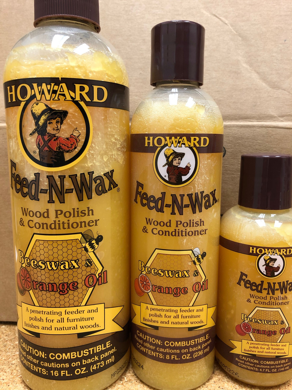 Polish and Protect Wood Surfaces With Howard Feed-N-Wax