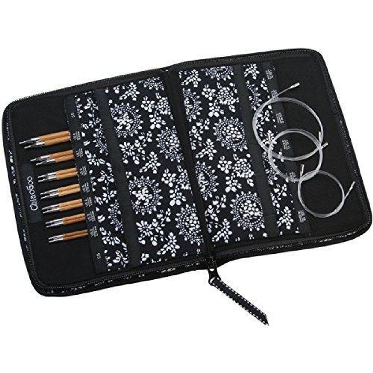 ChiaoGoo Spin Bamboo Interchangeable Knitting Needle 4 Tip Set-Complete
