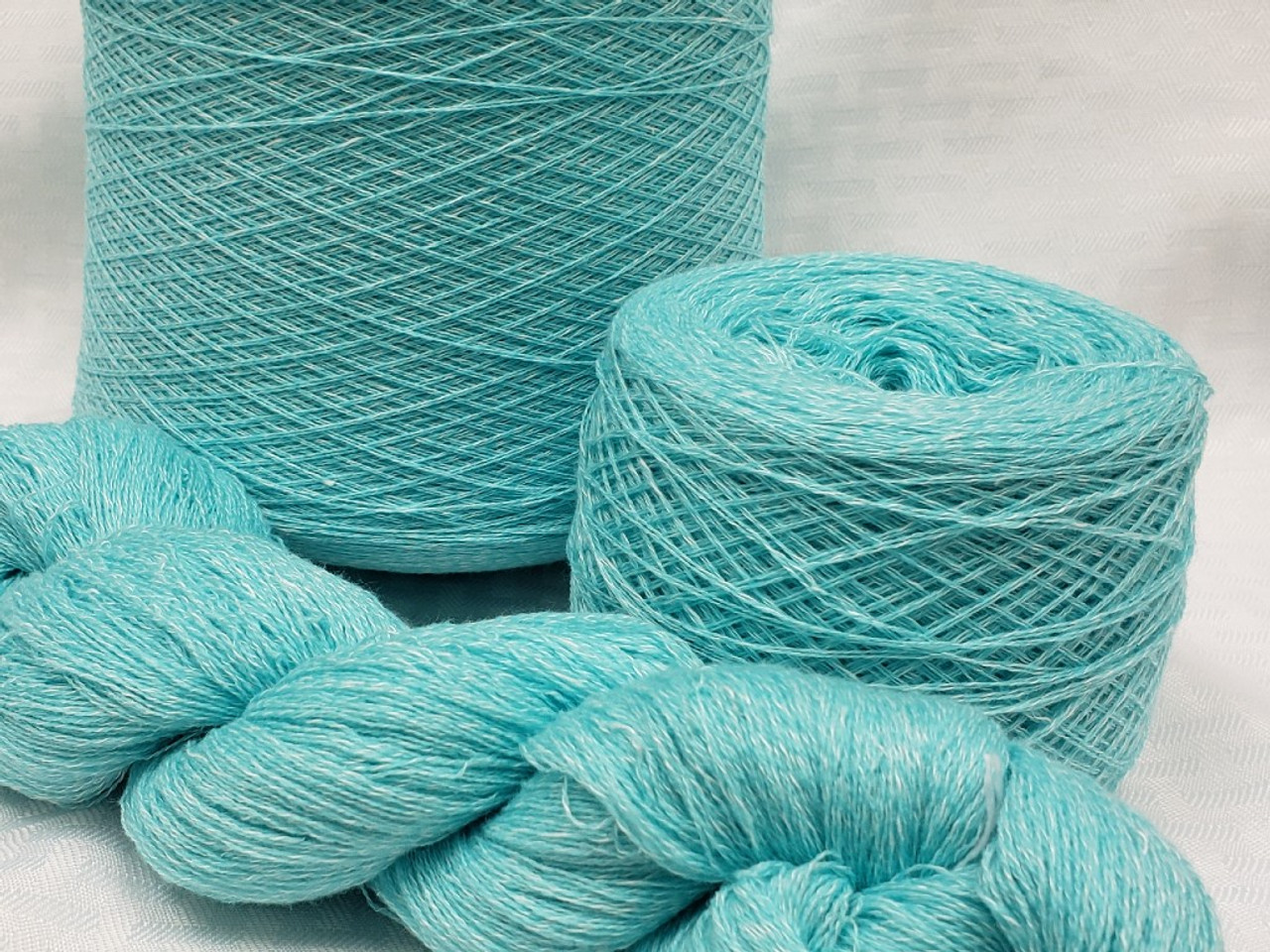Luxurious Lace Weight Cashmere Linen Yarn