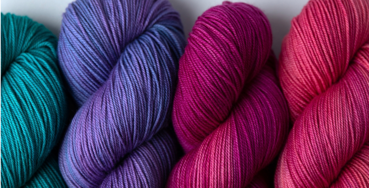 Clearance - Sweet Georgia BFL and Silk DK Yarn