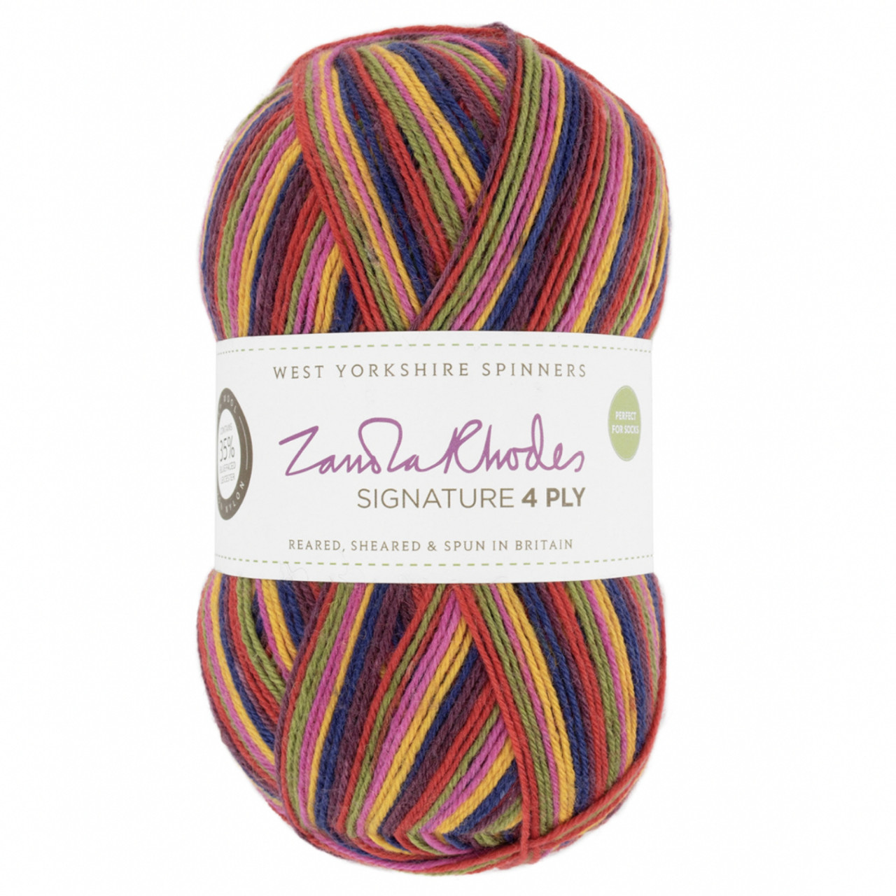 Signature 4ply Sock Yarn -- Zandra Rhodes