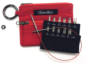ChiaoGoo TWIST SS Mini Shortie Set - 2' & 3" US 0-3 ChiaoGoo TWIST SS Mini Shortie Set - 2' & 3" US 0-3