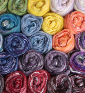 Ashford Silk Merino Sliver Fiber Ashford Silk Merino Sliver Fiber