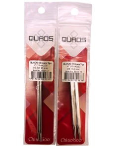 ChiaoGoo - QUADS SS Lace Circular Tips - 4 Inch