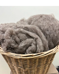Natural Color Mixed Wool Batting