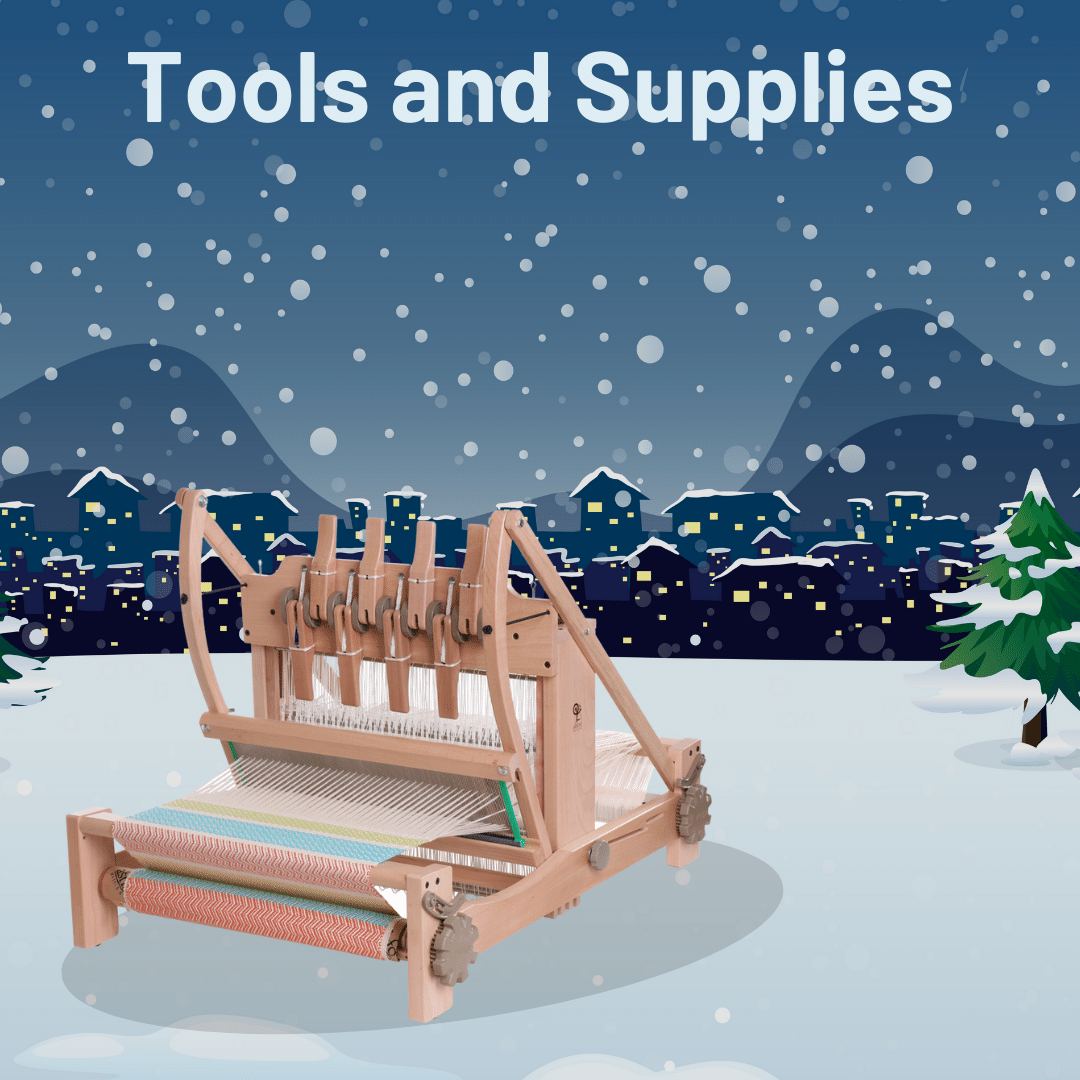 Weaving and roving tools, accessories and supplies
