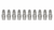 10 Pack of 3/8" Hose x 1/2" Male JIC Reusable Hose Fittings