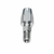 1/4" Hose x 1/4" Male NPT Reusable Hydraulic Hose Fitting
