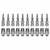 10Pk 1/4" Hose x 1/4" Female ORFS Reusable Hydraulic Fittings