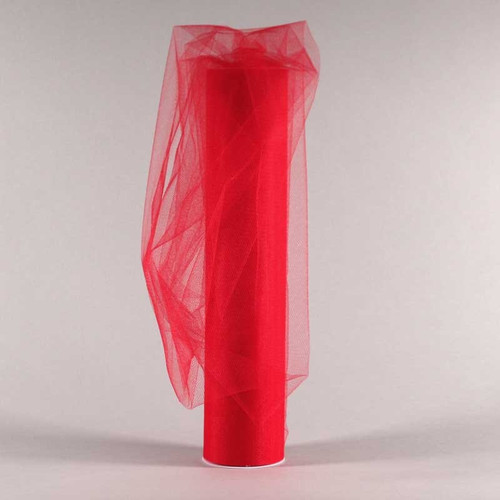 Red Tulle 30cm x 23m