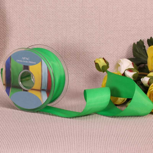 Emerald Grosgrain Ribbon (38mm x 20m) Emerald Grosgrain Ribbon (38mm x 20m)