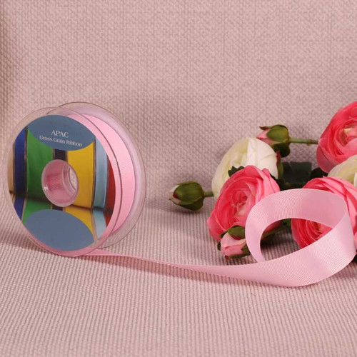 Pink Grosgrain Ribbon (25mm x 20m) Pink Grosgrain Ribbon (25mm x 20m)