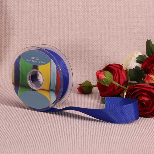 Royal Blue Grosgrain Ribbon (25mm x 20m) Royal Blue Grosgrain Ribbon (25mm x 20m)