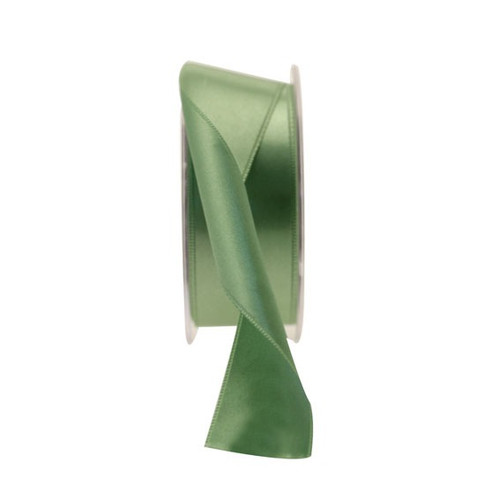 35mm Moss Green Satin Ribbon 35mm Moss Green Satin Ribbon
