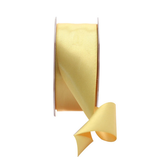 38mm Golden Yellow Satin Ribbon 38mm Golden Yellow Satin Ribbon