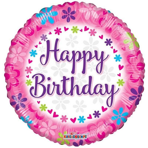 Happy Birthday Pink 18inch Happy Birthday Pink 18inch