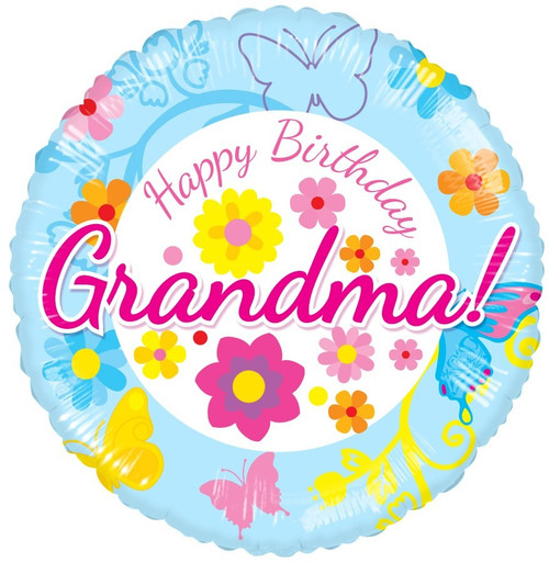 Happy Birthday Grandma Balloon Happy Birthday Grandma Balloon