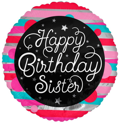 Happy Birthday Sister Balloon