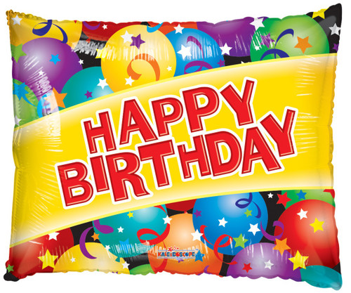 Happy Birthday Supershape Balloon Happy Birthday Supershape Balloon