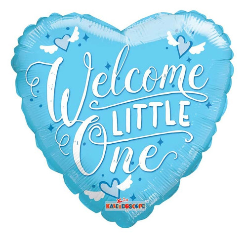 Blue Welcome Little One Balloon Blue Welcome Little One Balloon