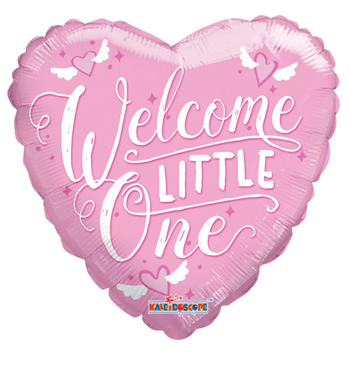 Pink Welcome Little One Balloon Pink Welcome Little One Balloon