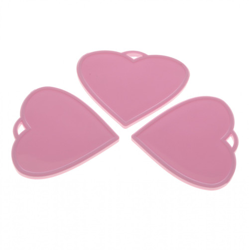 Baby Pink Heart Shape Weights (x50) Baby Pink Heart Shape Weights (x50)