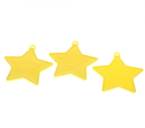 Pastel Yellow Star Shape Weights (x50) Pastel Yellow Star Shape Weights (x50)