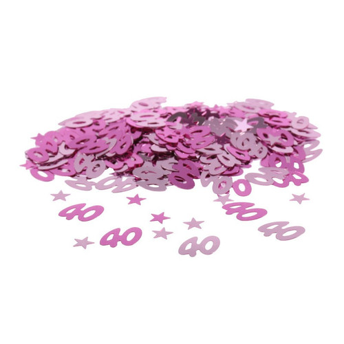 Mini Stars 40 Confetti - Pink Mini Stars 40 Confetti - Pink