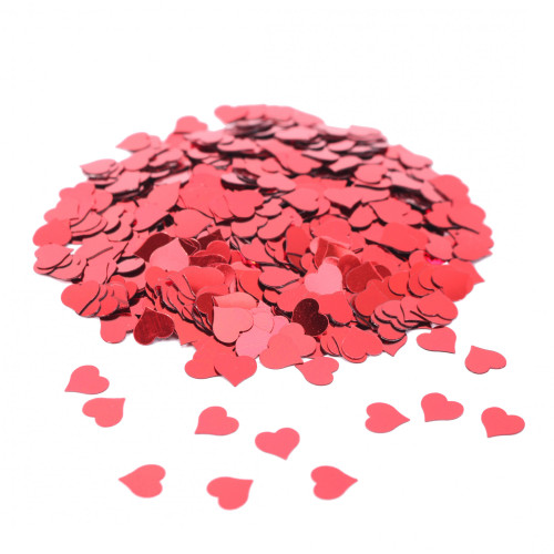 Red Hearts Confetti Red Hearts Confetti
