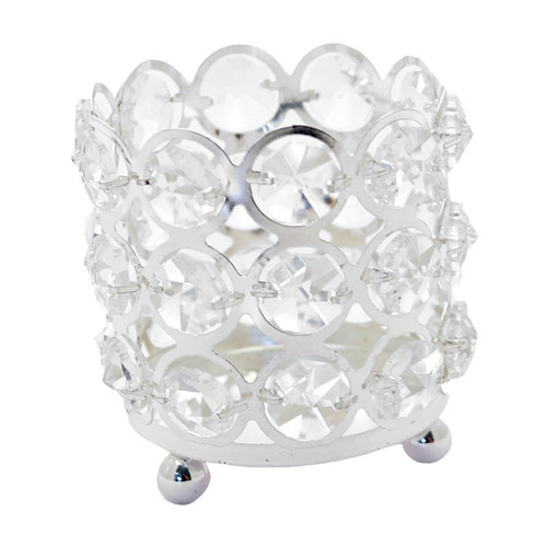 Crystal Tealight Holder 7cm