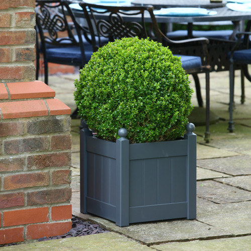 AFK Large Classic Painted Planter - Charcoal AFK Large Classic Painted Planter - Charcoal