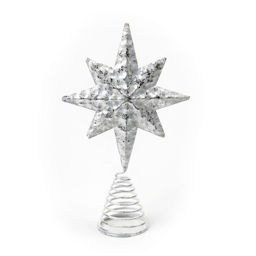 Silver Star Tree Topper Silver Star Tree Topper