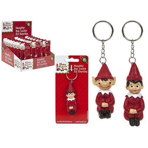 Elf Key Ring (Assorted Designs) Elf Key Ring (Assorted Designs)