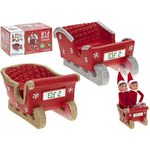 Polyston Twin Elf Sleigh (Assorted Designs) Polyston Twin Elf Sleigh (Assorted Designs)