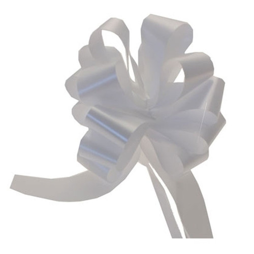 White Single Pull Bow (31mm) White Single Pull Bow (31mm)